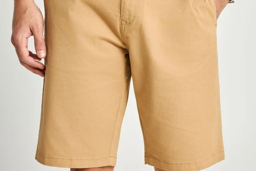 Funky Buddha Βερμούδα Chino Ανδρική (FBM013-001-03-BEIGE)