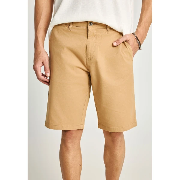 Funky Buddha Βερμούδα Chino Ανδρική (FBM013-001-03-BEIGE)