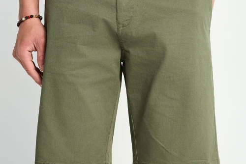 Funky Buddha Βερμούδα Chino Ανδρική (FBM013-001-03-DEEP-FOREST)