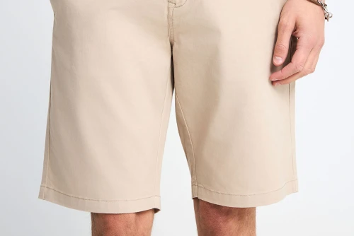 Funky Buddha Βερμούδα Chino Ανδρική (FBM013-001-03-GREIGE)