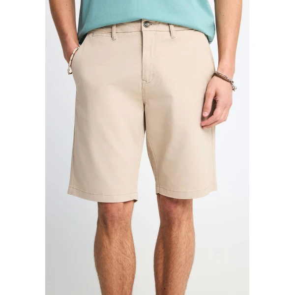 Funky Buddha Βερμούδα Chino Ανδρική (FBM013-001-03-GREIGE)