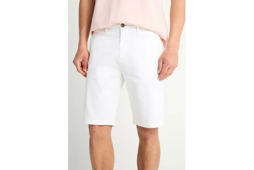 Funky Buddha The Essentials Βερμούδα Chino Ανδρική (FBM013-001-03-WHITE)