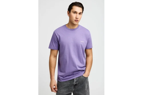 Funky Buddha The Basics Collection T-Shirt Ανδρικό (FBM013-001-04-DUSTY-LAVENDER)