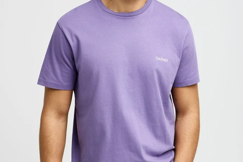 Funky Buddha The Basics Collection T-Shirt Ανδρικό (FBM013-001-04-DUSTY-LAVENDER)