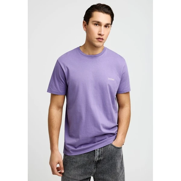 Funky Buddha The Basics Collection T-Shirt Ανδρικό (FBM013-001-04-DUSTY-LAVENDER)