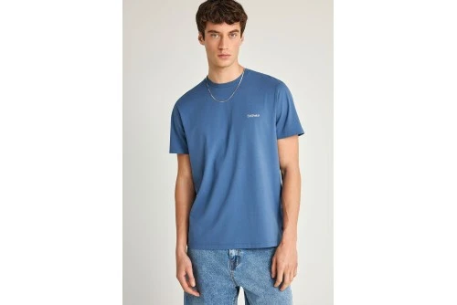 Funky Buddha The Basics Collection T-Shirt Ανδρικό (FBM013-001-04-INDIGO)