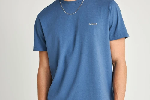 Funky Buddha The Basics Collection T-Shirt Ανδρικό (FBM013-001-04-INDIGO)