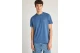 Funky Buddha The Basics Collection Ανδρικό Κοντομάνικο T-Shirt Μπλε Ίντιγκο