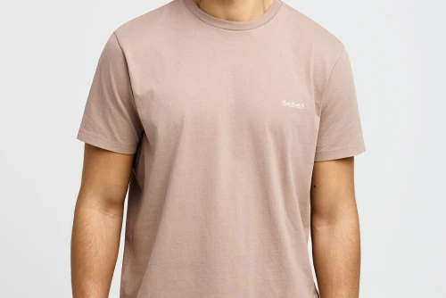 Funky Buddha The Basics Collection T-Shirt Ανδρικό (FBM013-001-04-LT-CIGAR)
