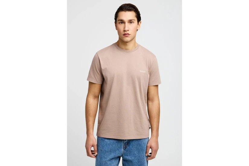 Funky Buddha The Basics Collection Ανδρικό Κοντομάνικο T-Shirt Πουρό