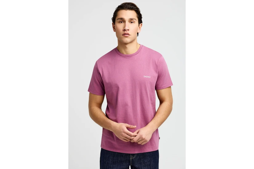 Funky Buddha The Basics Collection Ανδρικό Κοντομάνικο T-Shirt Μωβ