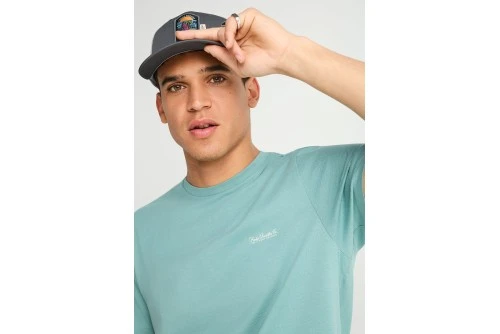 Funky Buddha The Basics Collection T-Shirt Ανδρικό (FBM013-001-04-MINERAL-BLUE)