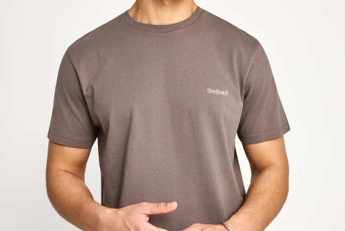 Funky Buddha The Basics Collection T-Shirt Ανδρικό (FBM013-001-04-MOON-MIST)