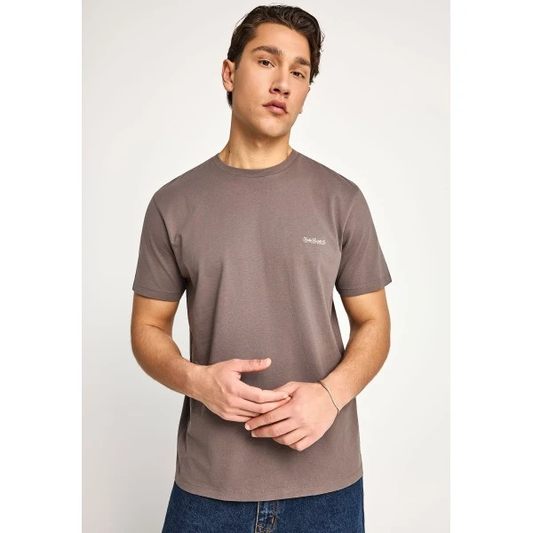 Funky Buddha The Basics Collection T-Shirt Ανδρικό (FBM013-001-04-MOON-MIST)