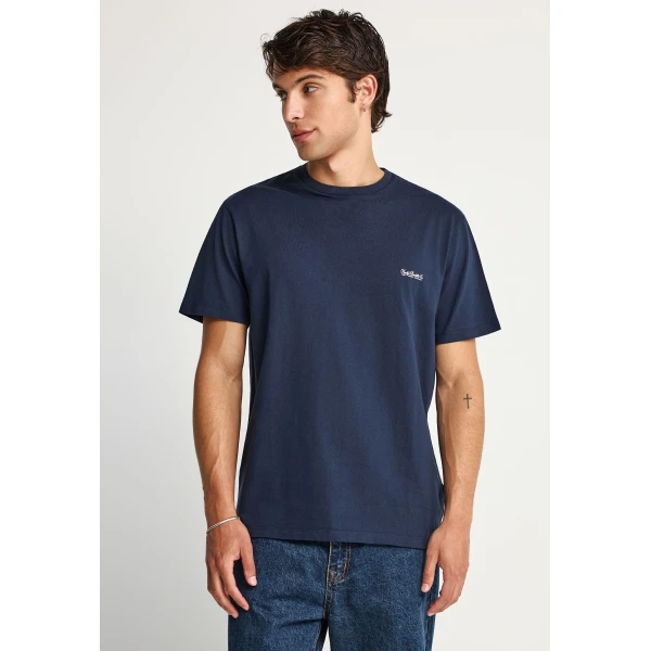 Funky Buddha The Basics Collection T-Shirt Ανδρικό (FBM013-001-04-NAVY)