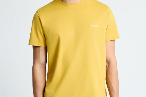 Funky Buddha The Basics Collection T-Shirt Ανδρικό (FBM013-001-04-OIL-YELLOW)