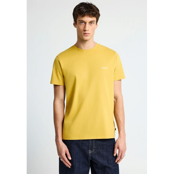 Funky Buddha The Basics Collection T-Shirt Ανδρικό (FBM013-001-04-OIL-YELLOW)