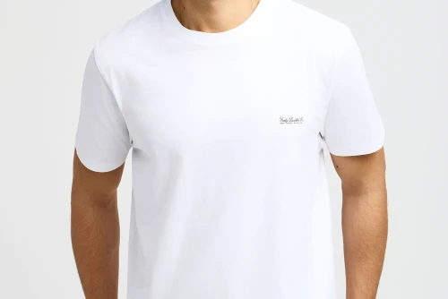 Funky Buddha The Basics Collection T-Shirt Ανδρικό (FBM013-001-04-WHITE)