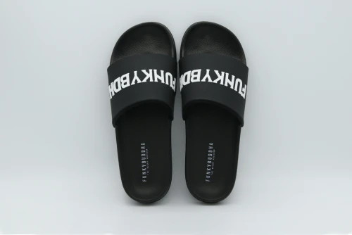 Funky Buddha Παντόφλες (FBM013-001-08-BLACK)