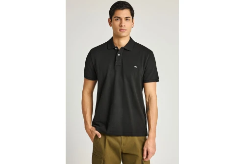 Funky Buddha Essential Cotton Polo Ανδρικό (FBM013-001-11-BLACK)