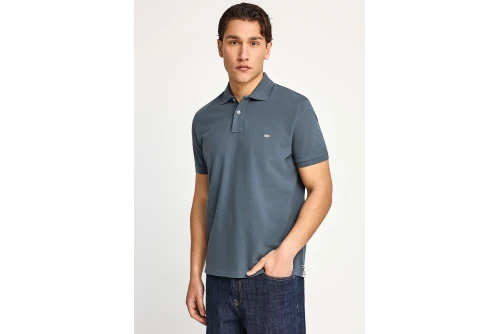 Funky Buddha Essential Cotton Polo Ανδρικό (FBM013-001-11-DK-GREY)