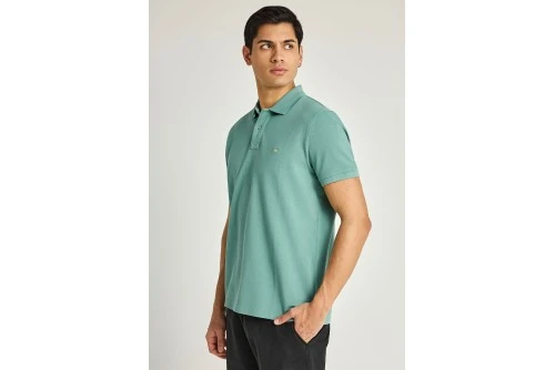 Funky Buddha Essential Cotton Polo Ανδρικό (FBM013-001-11-GREEN-LAKE)