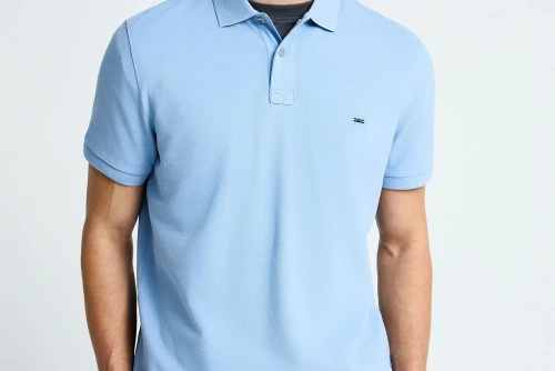Funky Buddha Essential Cotton Polo Ανδρικό (FBM013-001-11-HERITAGE-BLUE)