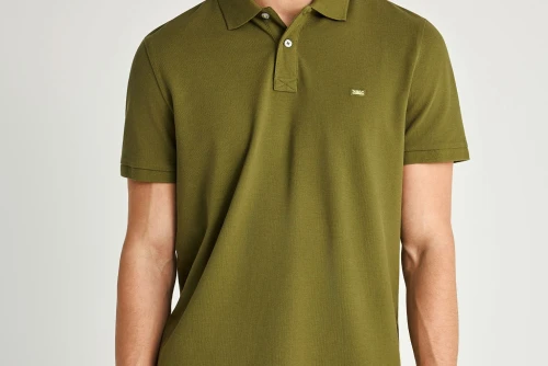 Funky Buddha Essential Cotton Polo Ανδρικό (FBM013-001-11-KHAKI)