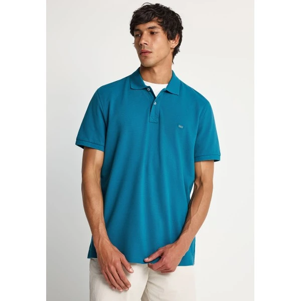 Funky Buddha Essential Cotton Polo Ανδρικό (FBM013-001-11-OCEAN-DEPTH)