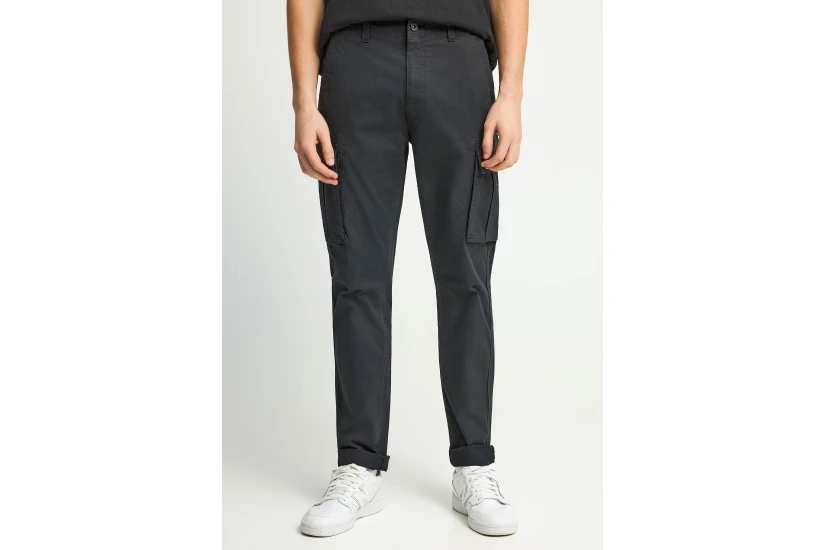 Funky Buddha The Essentials Ανδρικό Παντελόνι Cargo Μαύρο