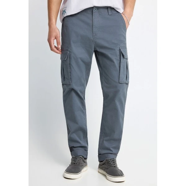 Funky Buddha The Essentials Comfort Παντελόνι Cargo Ανδρικό (FBM013-002-02-DUSTY-BLUE)