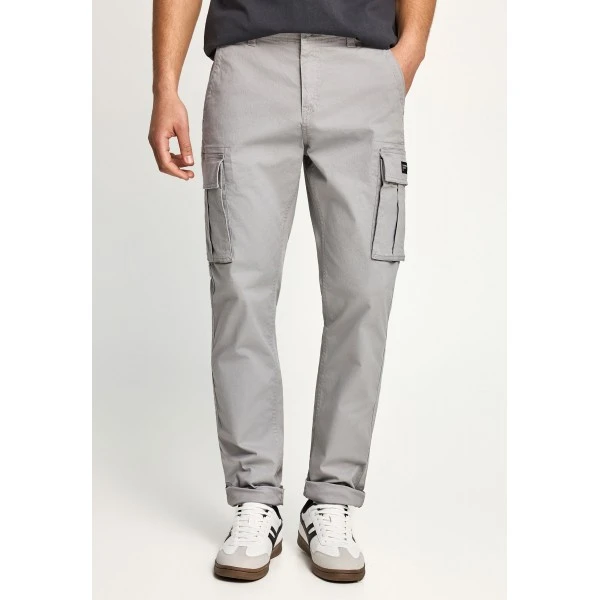Funky Buddha The Essentials Comfort Παντελόνι Cargo Ανδρικό (FBM013-002-02-GREY)