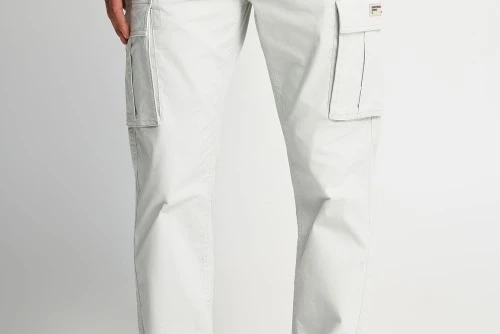 Funky Buddha The Essentials Comfort Παντελόνι Cargo Ανδρικό (FBM013-002-02-MIST)
