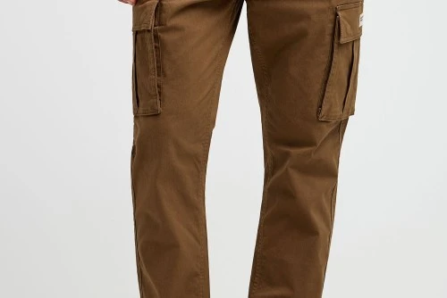 Funky Buddha The Essentials Comfort Παντελόνι Cargo Ανδρικό (FBM013-002-02-WOOD)