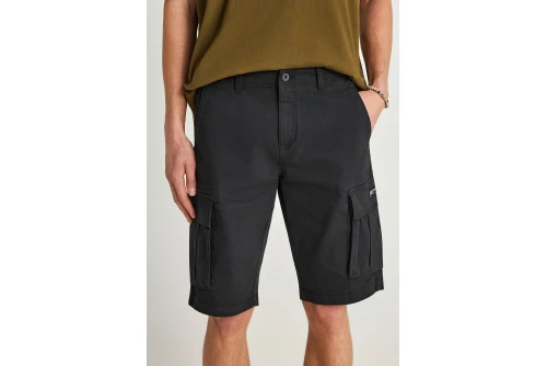 Funky Buddha Βερμούδα Cargo Ανδρική (FBM013-002-03-BLACK)