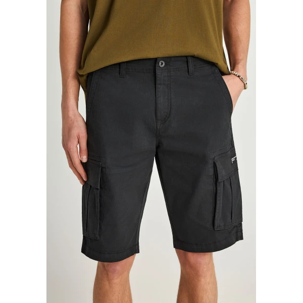 Funky Buddha Βερμούδα Cargo Ανδρική (FBM013-002-03-BLACK)