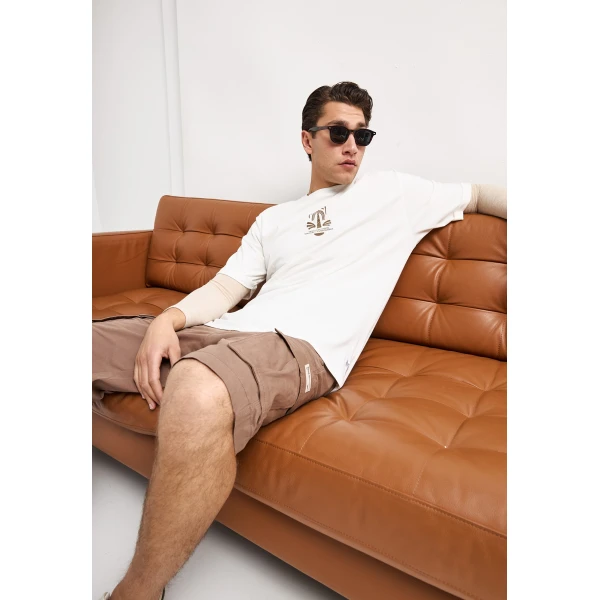 Funky Buddha Βερμούδα Cargo Ανδρική (FBM013-002-03-CIGAR)