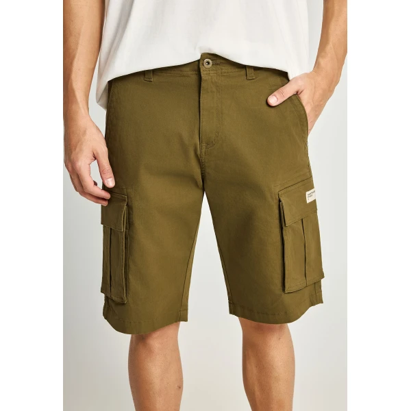 Funky Buddha Βερμούδα Cargo Ανδρική (FBM013-002-03-DUSTY-OLIVE)