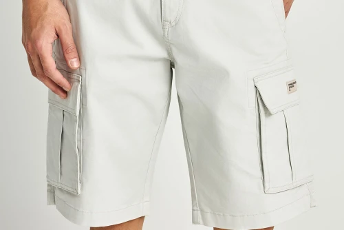 Funky Buddha Βερμούδα Cargo Ανδρική (FBM013-002-03-MIST)