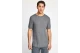 Funky Buddha Ανδρικό Πλεκτό Κοντομάνικο T-Shirt Γκρι