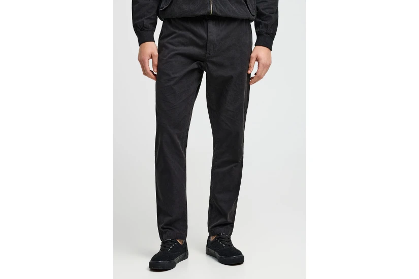 Funky Buddha Ανδρικό Παντελόνι Chino Ανθρακί