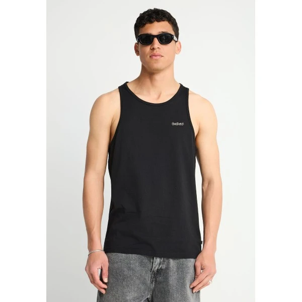 Funky Buddha Cotton Μπλούζα Αμάνικη Ανδρική (FBM013-003-04-BLACK)