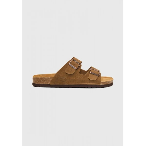 Funky Buddha Leather Σανδάλια (FBM013-003-08-WARM-SAND)