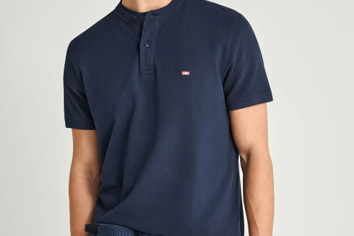 Funky Buddha The Essentials Polo Ανδρικό (FBM013-003-11-NAVY)