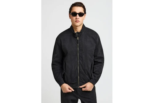 Funky Buddha Μπουφάν Ελαφρύ Ανδρικό (FBM013-004-01-ANTHRACITE)