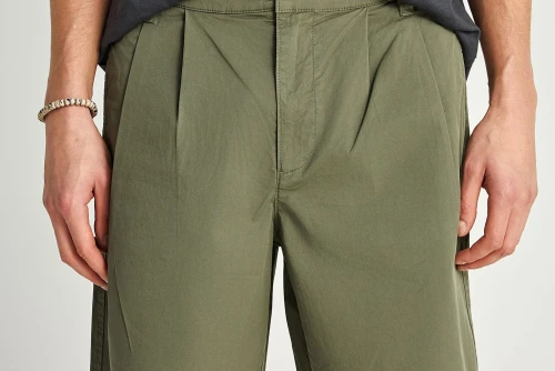 Funky Buddha Βερμούδα Chino Ανδρική (FBM013-005-03-DEEP-FOREST)