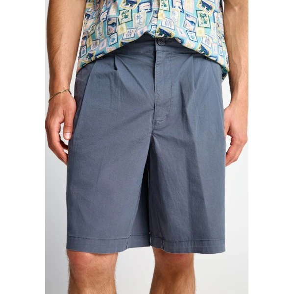Funky Buddha Ανδρική Βερμούδα Chino (FBM013-005-03-DUSTY-BLUE)