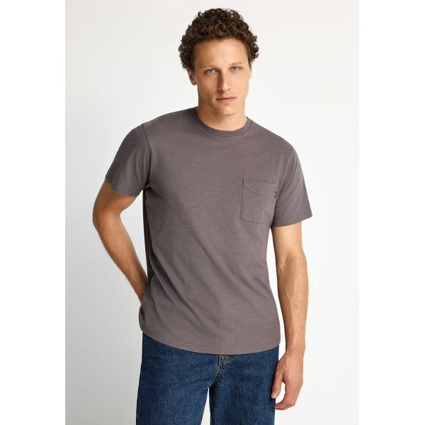 Funky Buddha Chest Pocket T-Shirt Ανδρικό (FBM013-005-04-MOON-MIST)