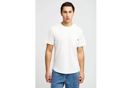 Funky Buddha Chest Pocket T-Shirt Ανδρικό (FBM013-005-04-OFF-WHITE)