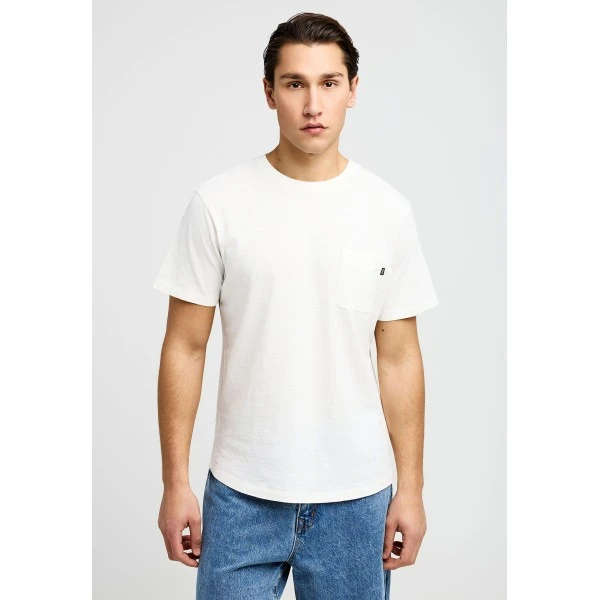 Funky Buddha Chest Pocket T-Shirt Ανδρικό (FBM013-005-04-OFF-WHITE)